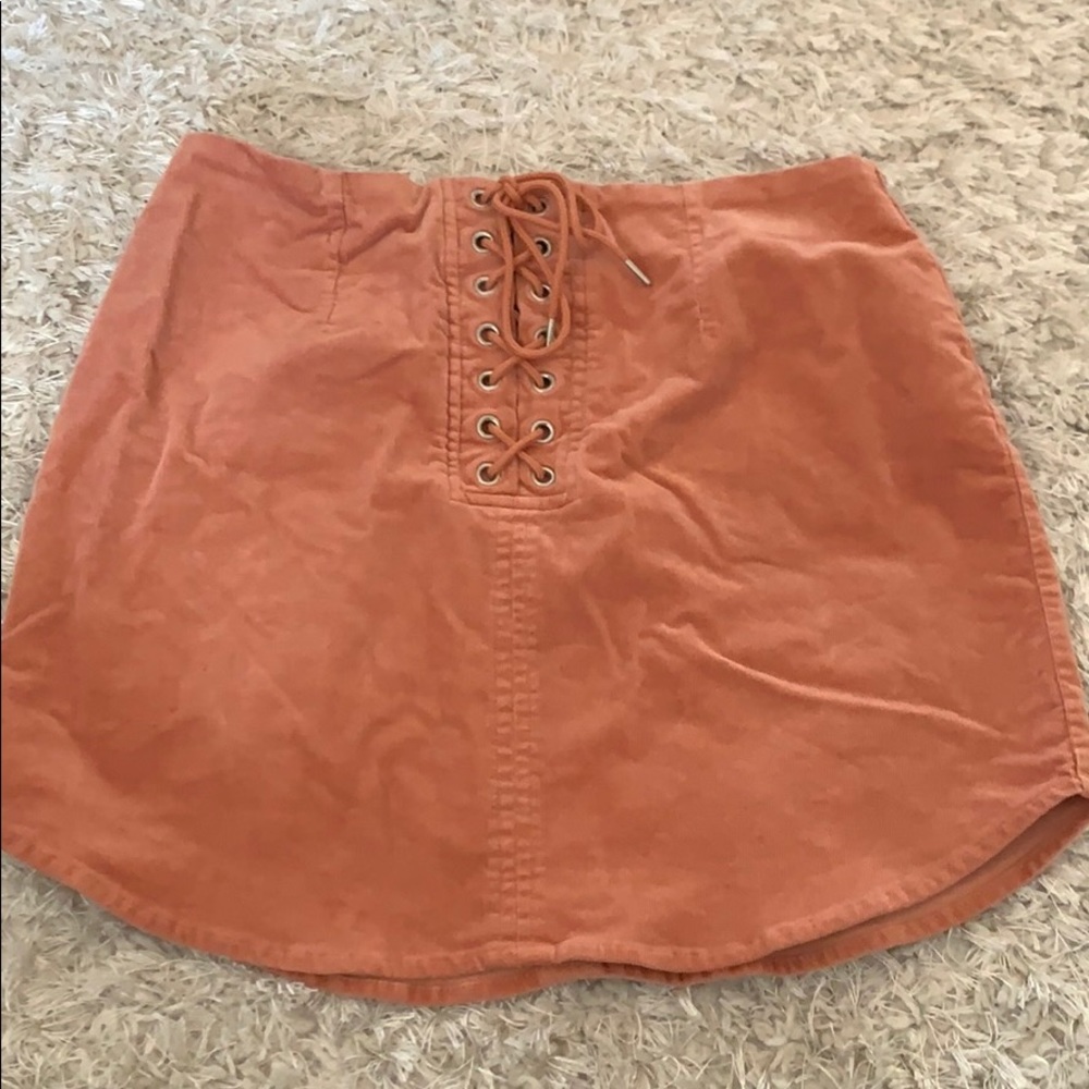 5 for $10 lace up skirt